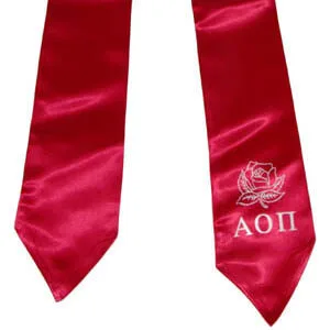 Alpha Omicron Pi Stole