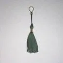Lambda Nu Mini Tassel Key Ring